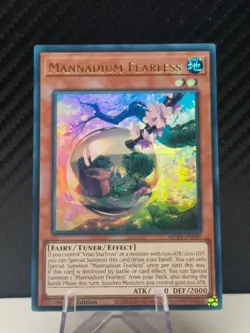 Mannadium Fearless MP24-EN189 Ultra Rare 1st Edition YuGiOh Card - Image 1