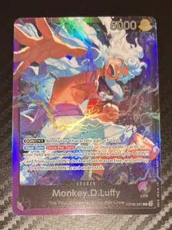 ONE PIECE CCG ST26 Starter Deck MONKEY.D.LUFFY Leader Card OP09-061 L ENGLISH - Image 1