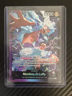 ONE PIECE CCG ST26 Starter Deck MONKEY.D.LUFFY Leader Card OP09-061 L ENGLISH - Image 4