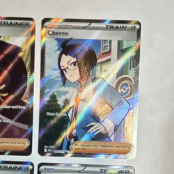 Pokemon TCG English Holo Full Art 6-Card Trainer Lot Philippe/Iris/Cheren + - Image 4