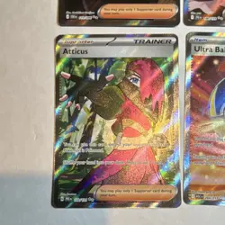 Pokemon TCG English Holo Full Art 6-Card Trainer Lot Philippe/Iris/Cheren + - Image 5