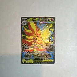 Nintendo Pokemon TCG English Holo Full Art 2-Card Lot Mega Pyroar EX + Probopass - Image 2