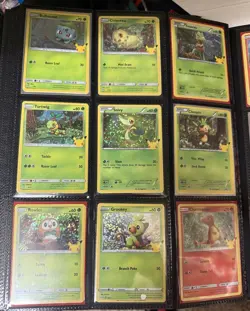 2021 McDonalds Pokemon 25th Anniversary Celebrations Complete 50 Card Master Set - Image 1