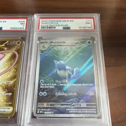 Nintendo Pokemon TCG PSA Graded Holo 8-Card Lot - Mew ex Mewtwo ex Pikachu+ - Image 5