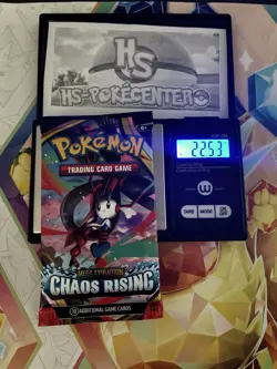 VERY HEAVY!🔥 22.53g Pokemon TCG Cards Chaos Rising Booster Pack Factory Sealed✅ - Image 1