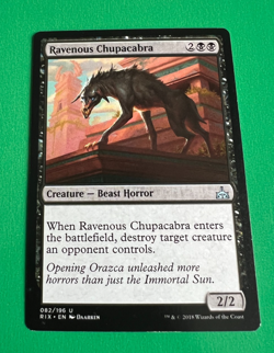 MTG - Ravenous Chupacabra - Rivals of Ixalan - LP - Image 1