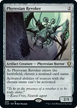 Phyrexian Revoker Commander Legends: Battle for Baldur's Gate LP MTG - Image 1