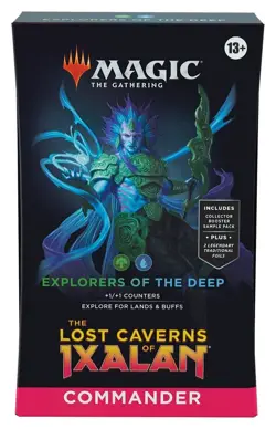 The Lost Caverns of Ixalan Commander Deck - Explorers of the Deep MTG Brand New - Image 1
