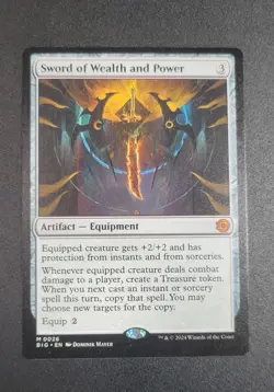 Sword of Wealth and Power Outlaws of Thunder Junction: the Big Score Regular - Image 1