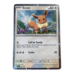 Eevee SVP EN 043 Cosmos Holo - Full HD Swirl - Black Star Promo - Pokemon TCG - Image 1