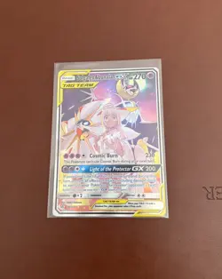 Solgaleo & Lunala GX Tag Team Full Art Holo Card 216/236 SM-Cosmic Eclipse NM - Image 1