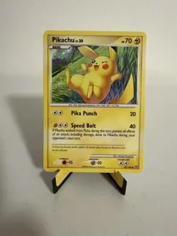 Pokemon Pikachu 70/100 Stormfront Non-Holo Nm Condition - Image 1