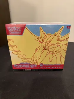 Pokemon Center Paradox Rift Elite Trainer Box Roaring Moon ETB Exclusive, Sealed - Image 1