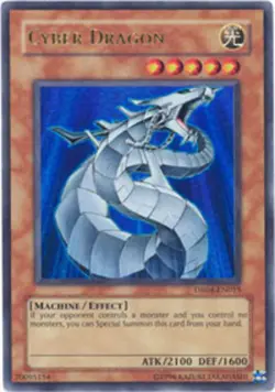 Yugioh! MP Cyber Dragon - DR04-EN015 - Ultra Rare - Unlimited Edition Moderately - Image 1