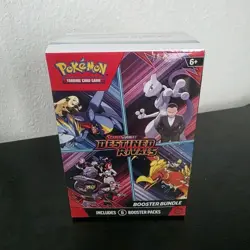 Pokemon TCG Scarlet & Violet—Destined Rivals Booster Bundle Box 6 Packs - Image 1