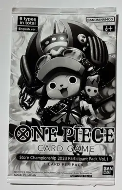 One Piece Card Store Championship 2023 Participant Pack Vol. 1 Sealed English - Image 1