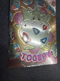 TOGEPY--JAPANESE MEIJI EMBOSSED PROMO FOIL POKEMON CARD - Image 3