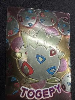 TOGEPY--JAPANESE MEIJI EMBOSSED PROMO FOIL POKEMON CARD - Image 4
