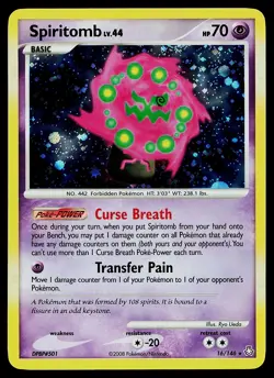 Pokemon Card - Spiritomb Legends Awakened 16/146 Holo Rare - Image 1