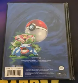 Vintage 1999 Pokemon Wizards of the Coast Ultra Pro 4 Pocket Card Album Binder - Image 2