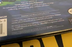Vintage 1999 Pokemon Wizards of the Coast Ultra Pro 4 Pocket Card Album Binder - Image 3
