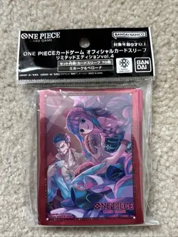 Mihawk & Perona 70 Sleeves Japanese One Piece Card Game Official Vol. 4 Limited - Image 1