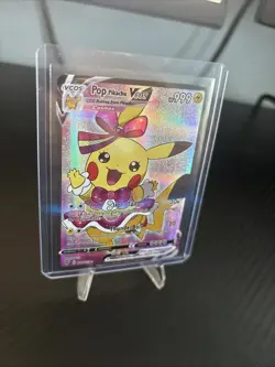 Pop Pikachu VCOS 053/055 Full Art Holo Pokemon Card - Image 2