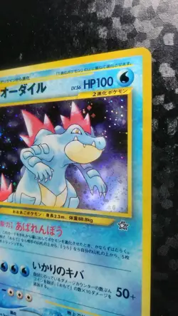 Feraligatr Pokemon Card Japanese Nintendo Game Holo No.160 Rare - Image 5