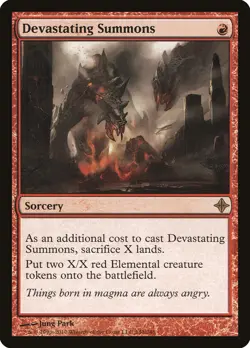 MTG Devastating Summons ** Rise of the Eldrazi ** English (NM) - Image 1