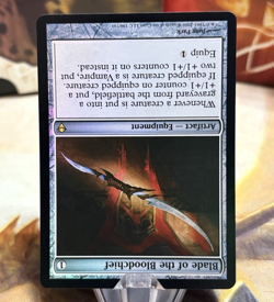 Magic The Gathering Blade Of The Bloodchief Artifact - Equipment Foil Card MTG - Image 2