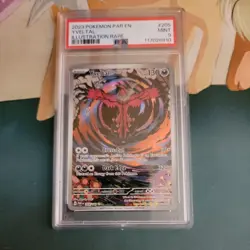 Yveltal 205/182 Scarlet & Violet Paradox Rift Pokemon TCG Card PSA 9 - Image 1
