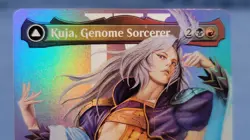 Kuja, Genome Sorcerer (Borderless) Foil FIN 399 Rare Final Fantasy MTG M/NM - Image 2