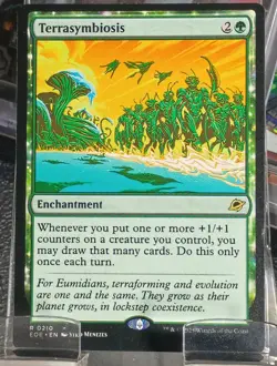 Terrasymbiosis MTG Edge of Eternities #0210 Rare Enchantment Foil - Image 1