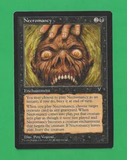 1997 Magic the Gathering - Necromancy - Visions MTG - Image 1