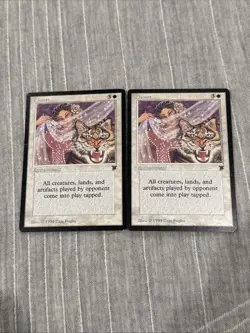 Kismet - English Legends - LP Vintage MTG 1994 Magic The Gathering X2 - Image 1