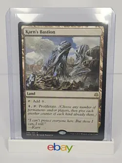MTG Karn's Bastion War of the Spark 248/264 Regular Rare NM/M Pack Fresh - Image 1