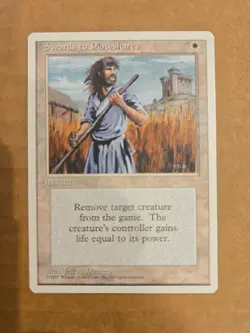 Swords to Plowshares MTG Core Set 4th Edition Regular - Image 2