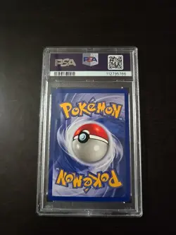 1999 Pokemon TCG Aerodactyl Holo Base Set Fossil Card 1/62 PSA 8 NM-MT - Image 2