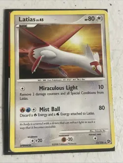Pokemon Diamond & Pearl Great Encounters - Latias (Rare) Card 22/106 - Image 1