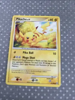 Pikachu 71/99 Pokemon Card Platinum Arceus Single Common 2009 LP Lightly Played - Image 1