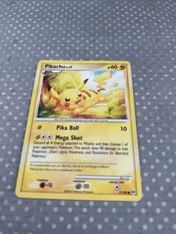 Pikachu 71/99 Pokemon Card Platinum Arceus Single Common 2009 LP Lightly Played - Image 2