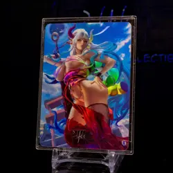 Yamato Premium Waifu Card Flash Foil Holo Tide Sakimichan Spicy ACG One Piece - Image 2
