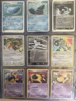 Vintage Pokemon Card Collection Binder 150+ Cards Charizard EX LV.X Holo - Image 2