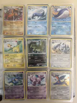 Vintage Pokemon Card Collection Binder 150+ Cards Charizard EX LV.X Holo - Image 3