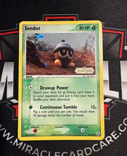 The Pokemon Company Seedot 61/92 Legend Maker Reverse Holo Common EN 40HP 2006 - Image 1