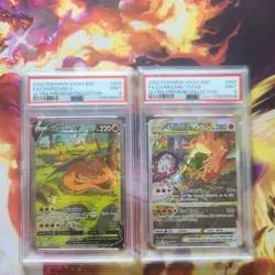 Charizard Ultra Premium Collection Promo Card Set of 2 SWSH260, SWSH262🔥psa9🔥 - Image 1
