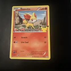 Fennekin - 14/25 Promo 014/025 McDonald's 25th Anniversary Promos Pokemon Card - Image 2