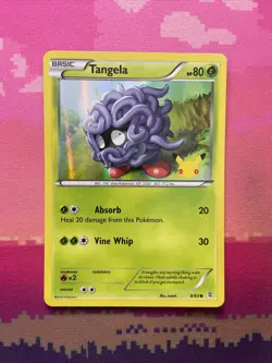 Pokemon Card Tangela Generations Pikachu STAMP 8/83 Near Mint - Image 1