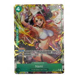 One Piece TCG Nami OP14-031 Alt Art OP14 The Azure Sea's Seven English NM - Image 1
