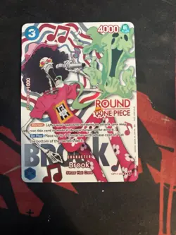 Round 1 Brook English One Piece Promo Op11-056 - Image 3